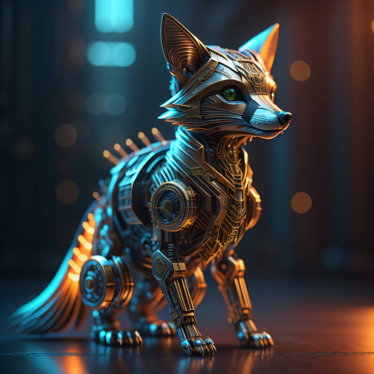 Fox mechanical II by ElsonDIon on DeviantArt