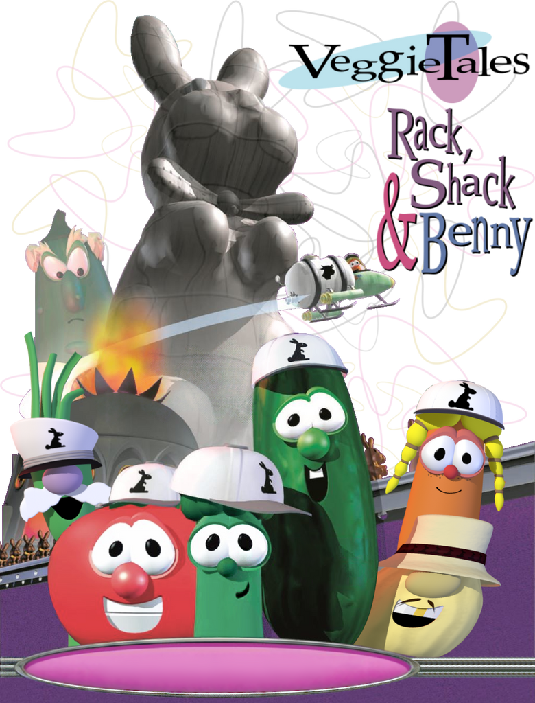 VeggieTales: Rack Shack and Benny (1995) by shawethan on DeviantArt