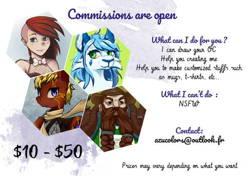 Commissions are open