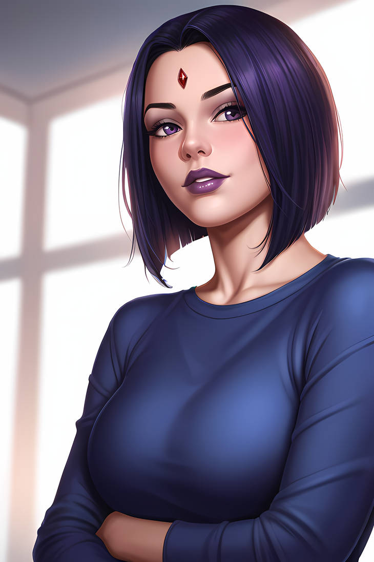 Close Capture - Raven by AI-SamaSD on DeviantArt
