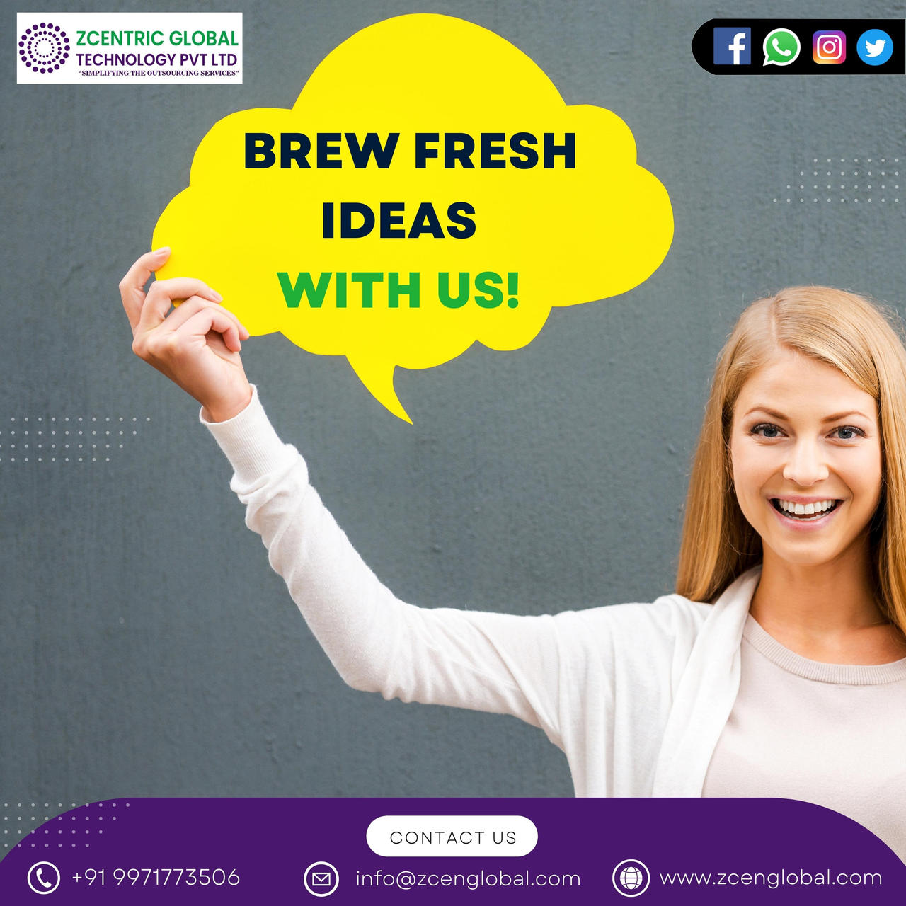 Brew Fresh Creative Ideas with us! by zcentricglobal on DeviantArt