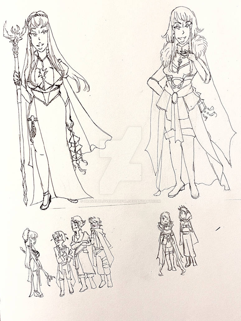 Mira Dnd Ranger Character DND Au Mira Alt Outfits (lineart) by Bravelylovehatoful on DeviantArt