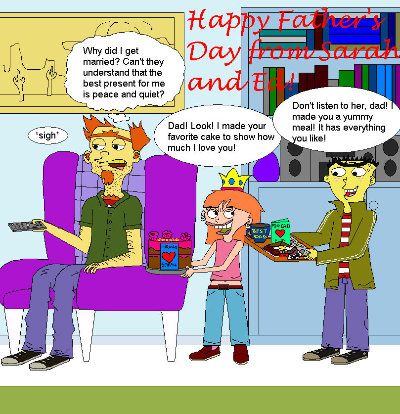 EEnE - Happy Father's Day from Sarah and Ed by AskQueenSarahTheI on ...