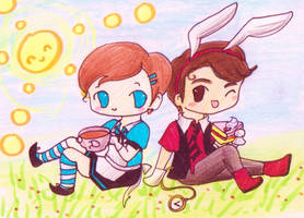 Klaine in Wonderland