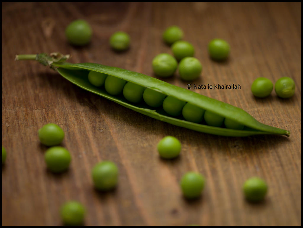 Peas by NatalieKhairallah