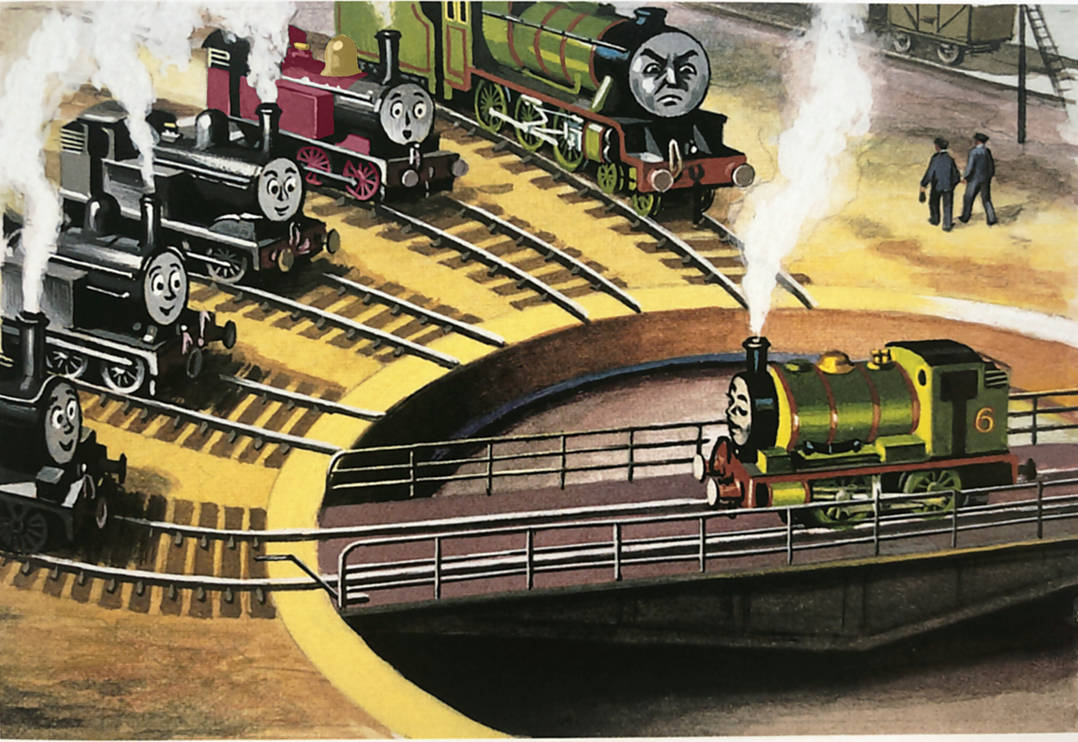 The Steam Engine in the RWS by TheLittleOldEngine on DeviantArt