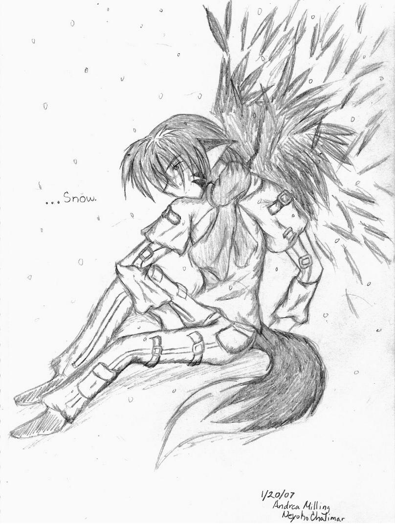 White Snow and Dark Wings