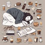 Sleep hypoglycemia restless caffiene hunger drain