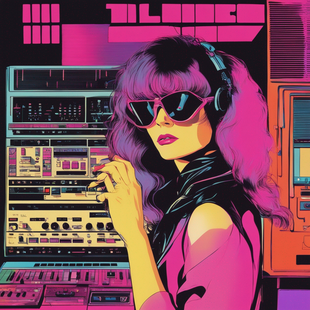Italo Disco 80s Synth Style