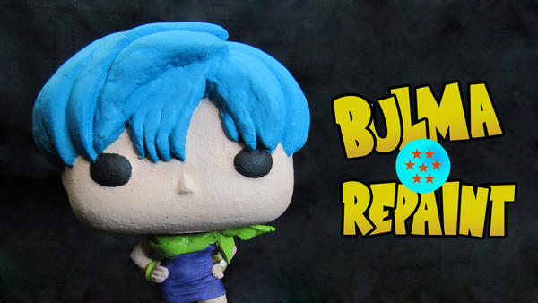 Bulma OOAK Funko Pop Figure ((YouTube Video))