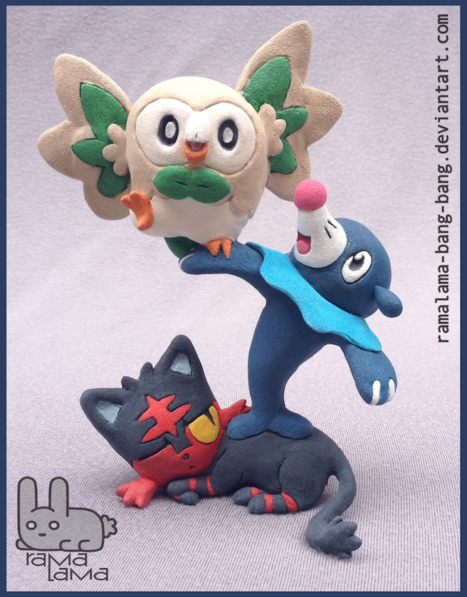 Sun and Moon Starters Stack