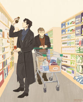 Sherlock + John : shopping