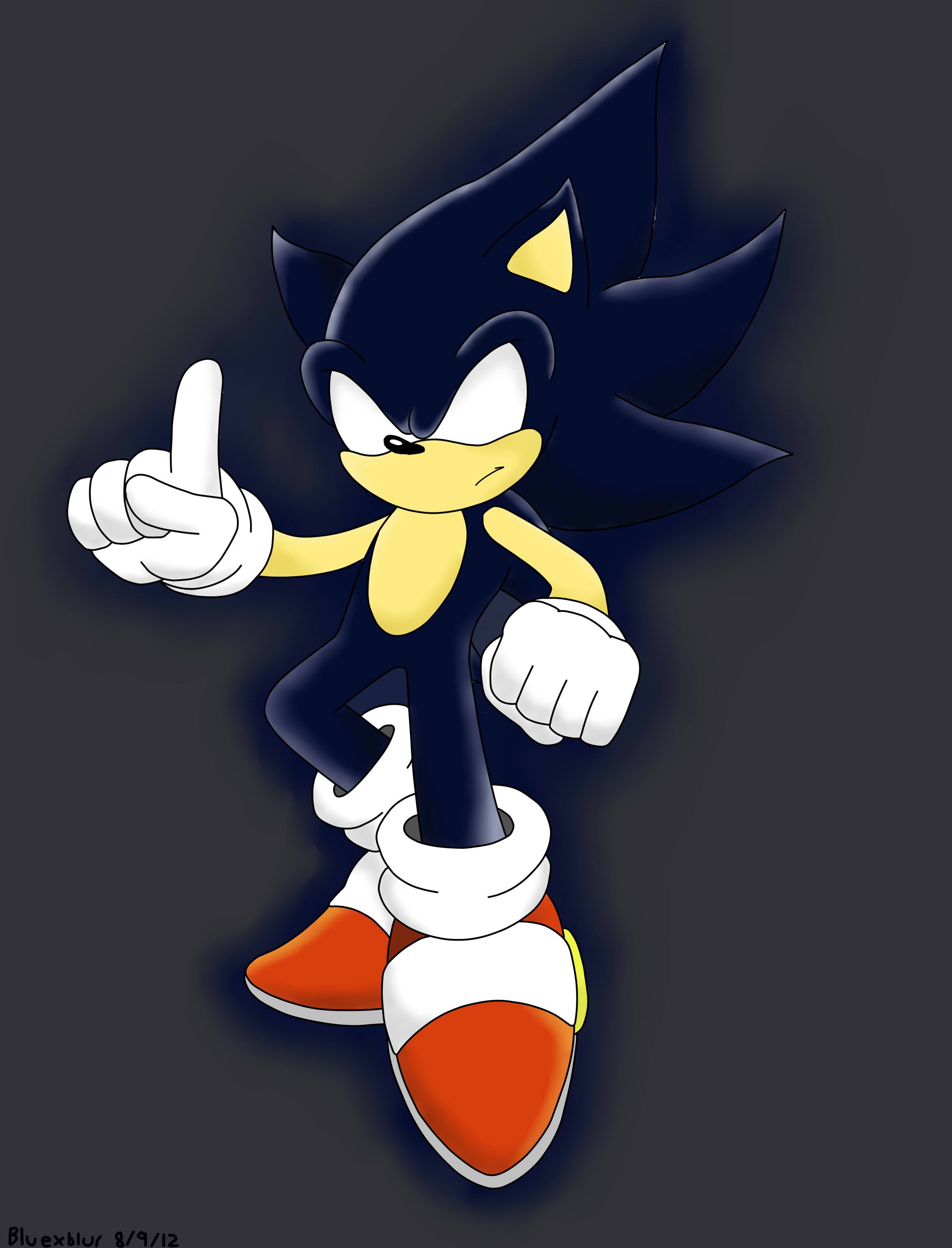 Super Sonic Render by ThatGiygasDoe on DeviantArt