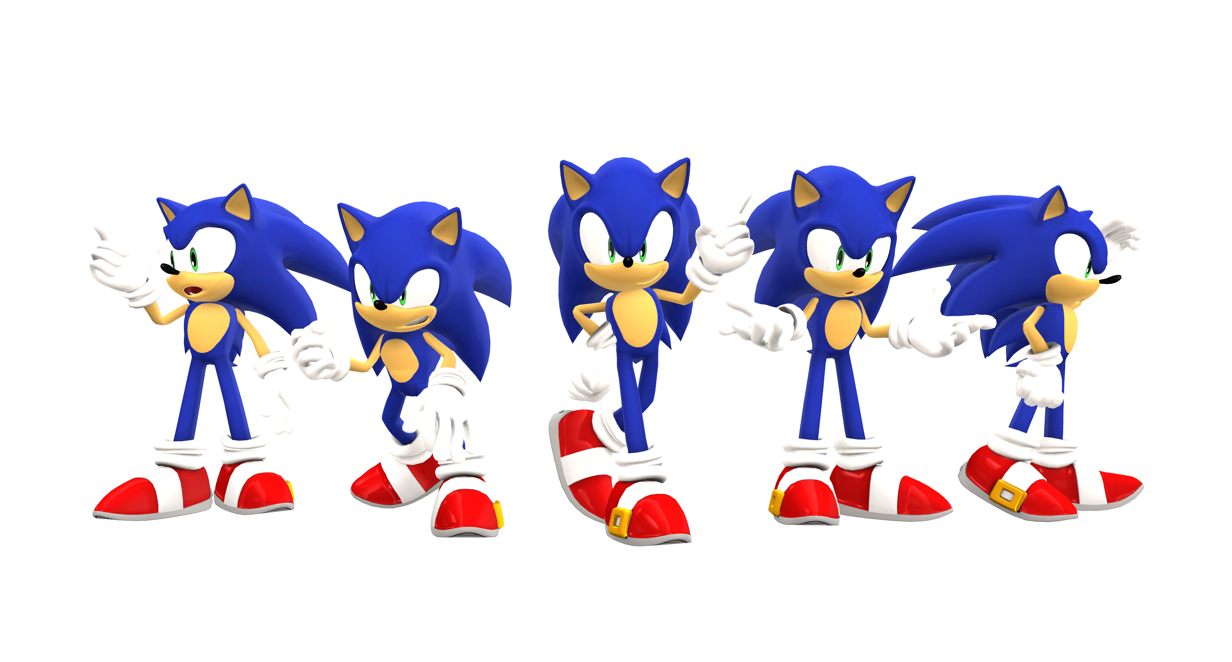 MMD: Sonic Poses