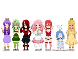 Seven deadly sins mini's!~