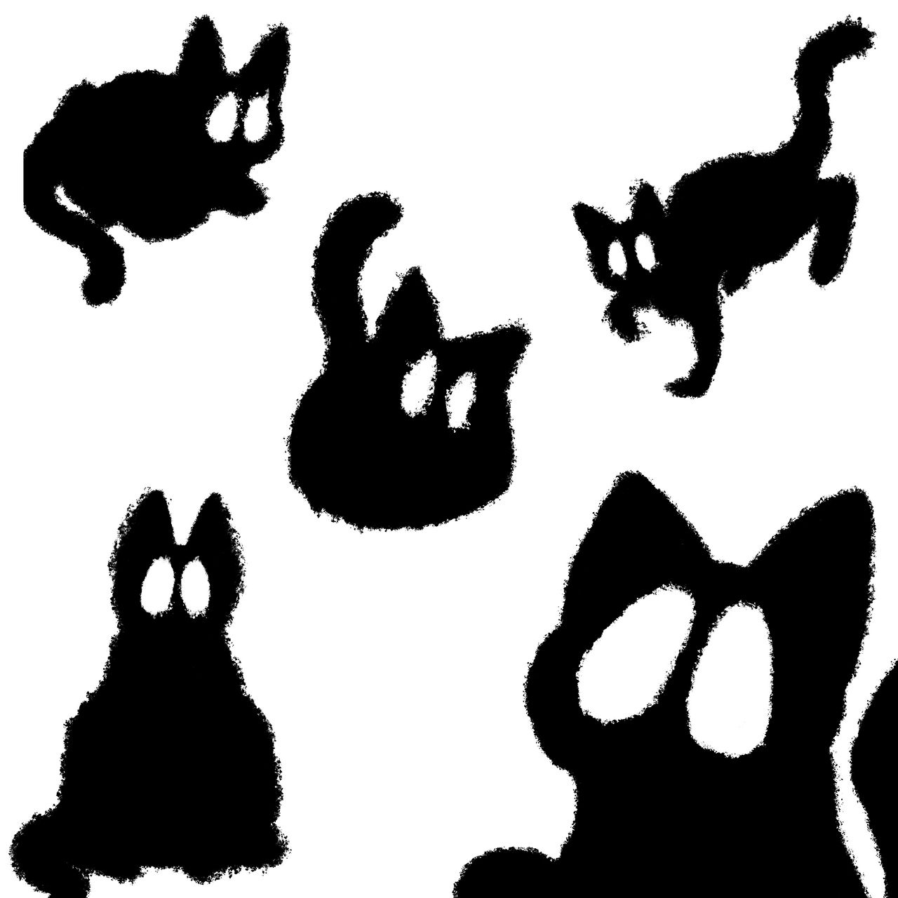Simple Shadow Cat Shadow cat by dizeasedrat on DeviantArt