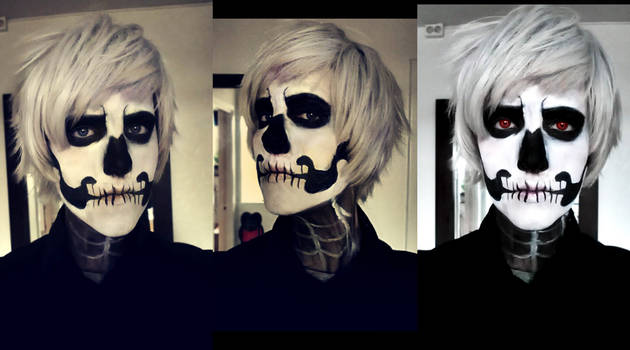 Make-up test Halloween!Prussia