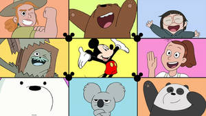 It's The Mickey Mouse Clubhouse! - We Bare Bears