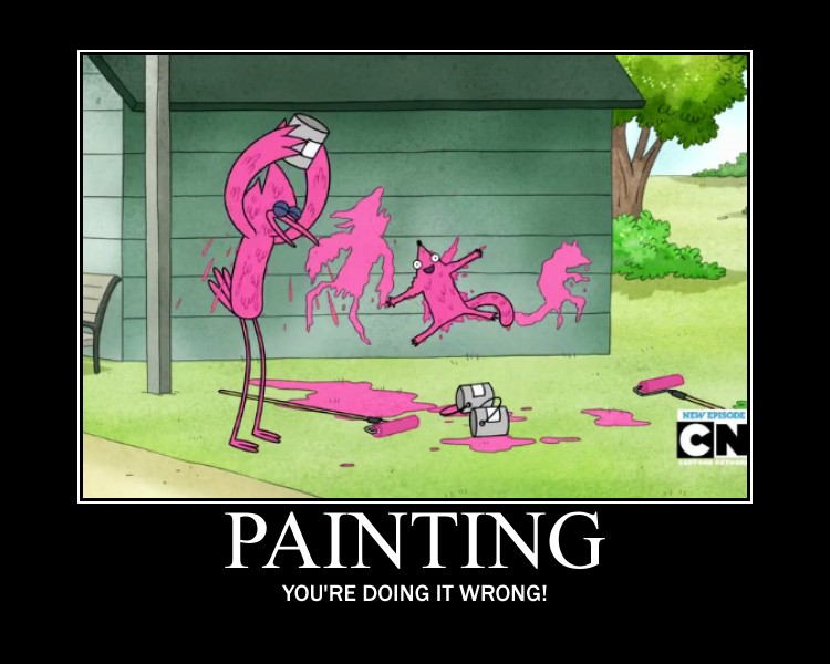 regular show demotivational pic 2