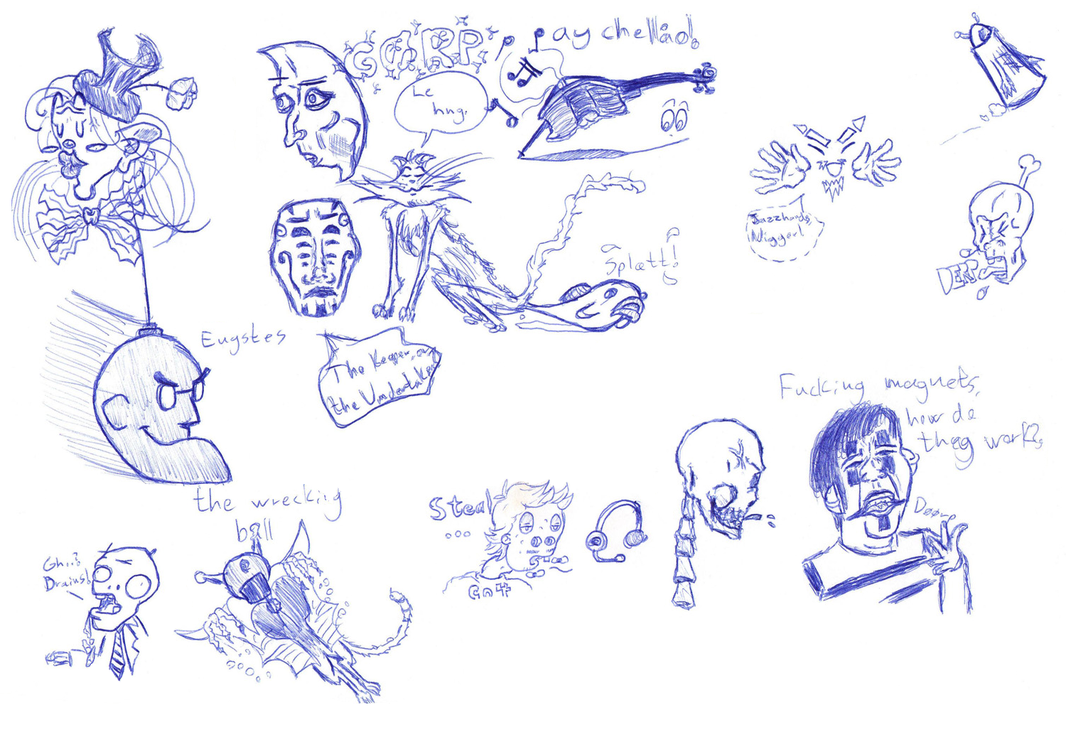 Random Animation Drawrings Random drawings 4 by Steelnavigator on DeviantArt
