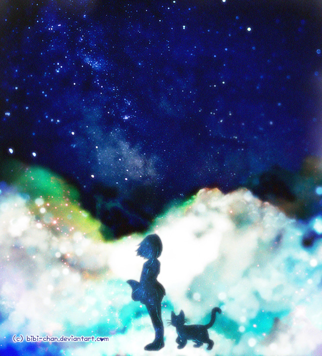 She and her Celestial Cat