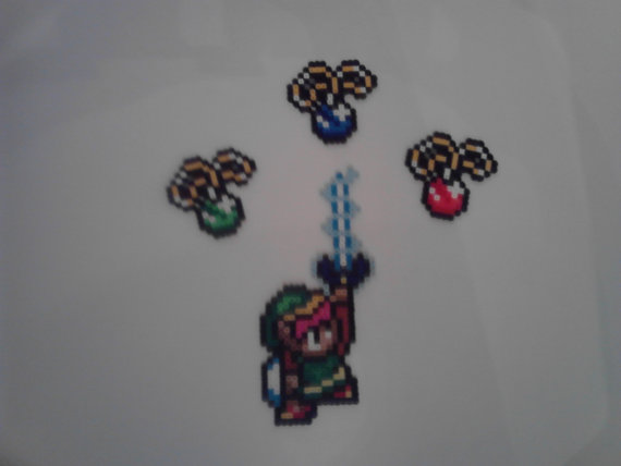 Zelda: A Link to the Past- Link and the Pendants