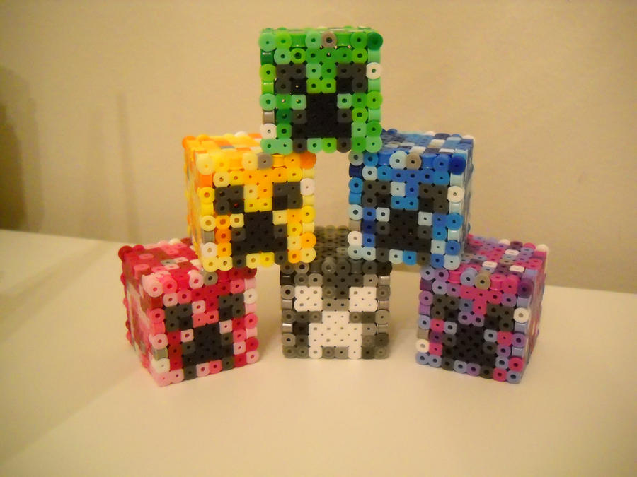 Colored Creepers Progress Have a favorite? by RetroNinNin on DeviantArt