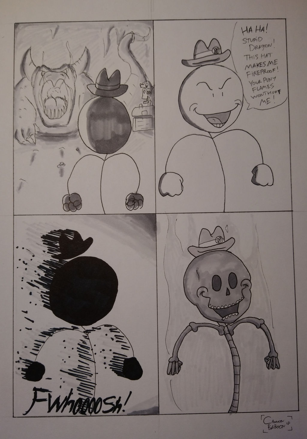 Inktober 2018 DAY:19 Scorched