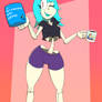 Cyan in the Morning