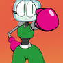 Veronica in boxing gear