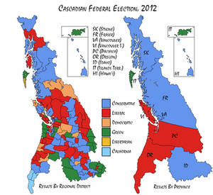 Cascadian Federal Election, 2012