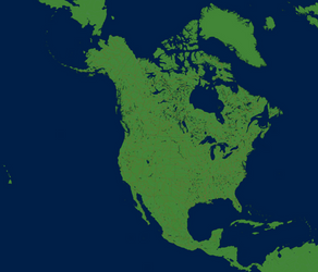 Large Basemap for North and Central America