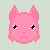 Free Pink Fox Icon by dawniscute on DeviantArt
