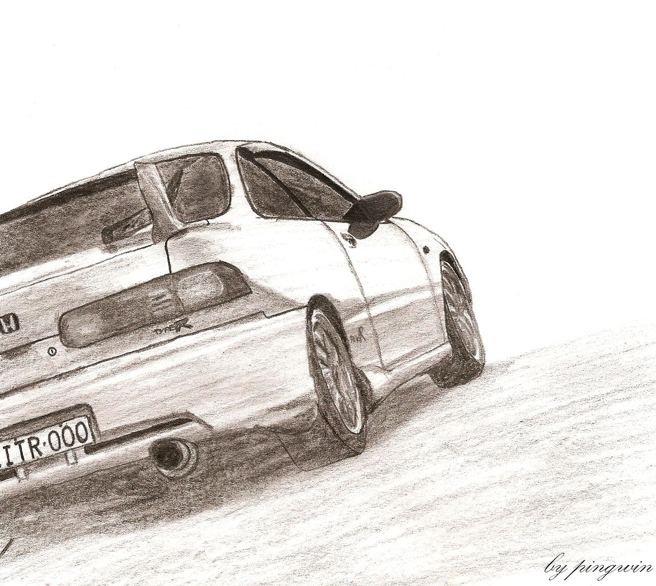 Honda Integra Type R by penguinsosei on DeviantArt