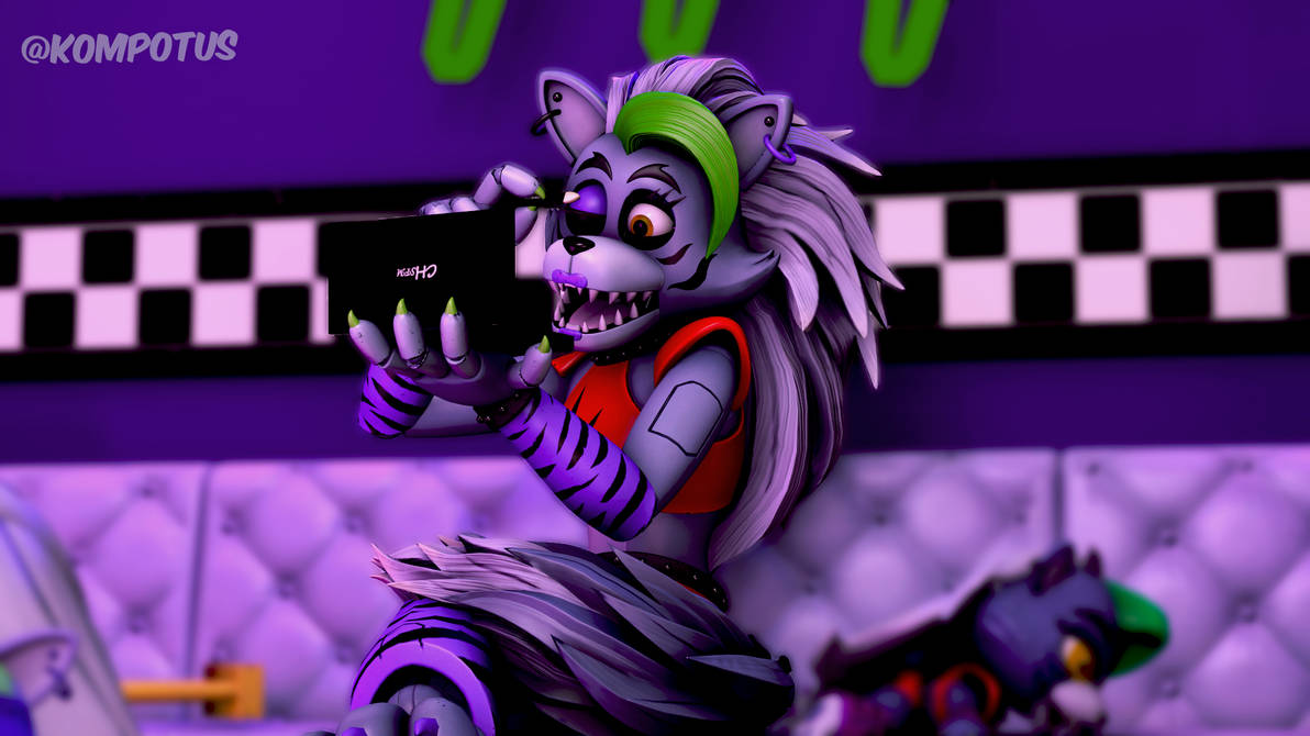 In Roxy's room by Kompotus18 on DeviantArt