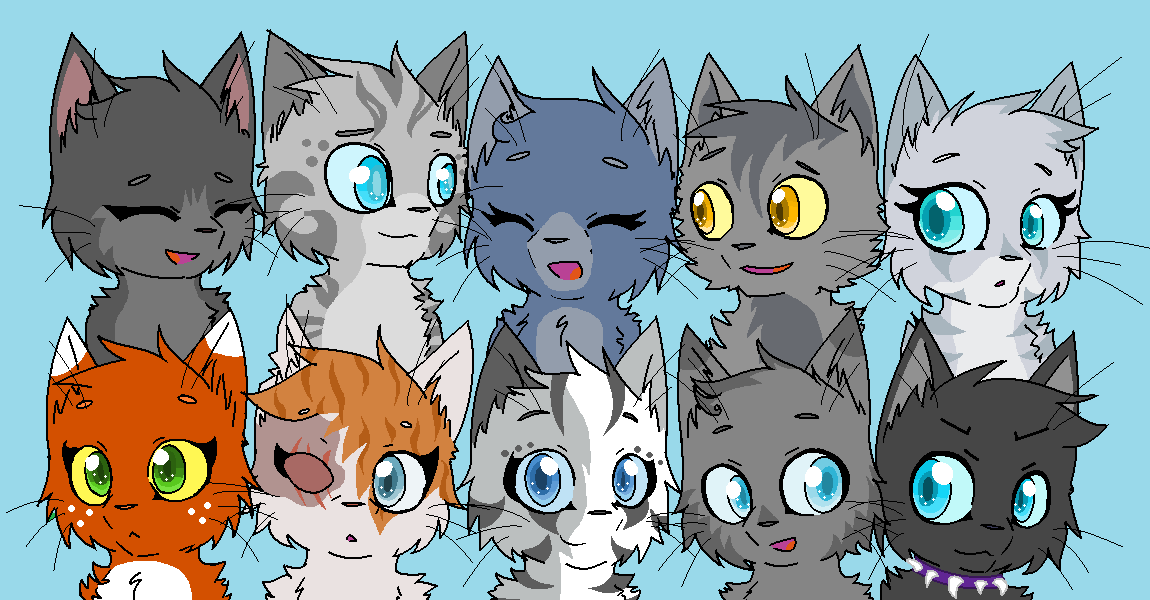 Top 20 fav Warrior cats and why! by MagnoliaTheWolf369 on DeviantArt