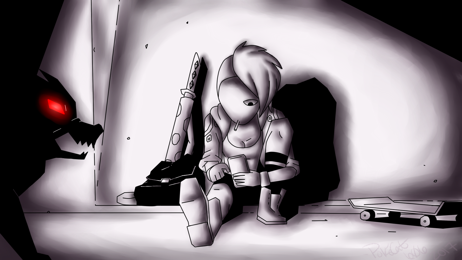 The Wolf | SIAMES Fanart by SixOhSixx on DeviantArt The Wolf | SIAMES Fanart by SixOhSixx on DeviantArt