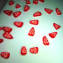 strawberry slices