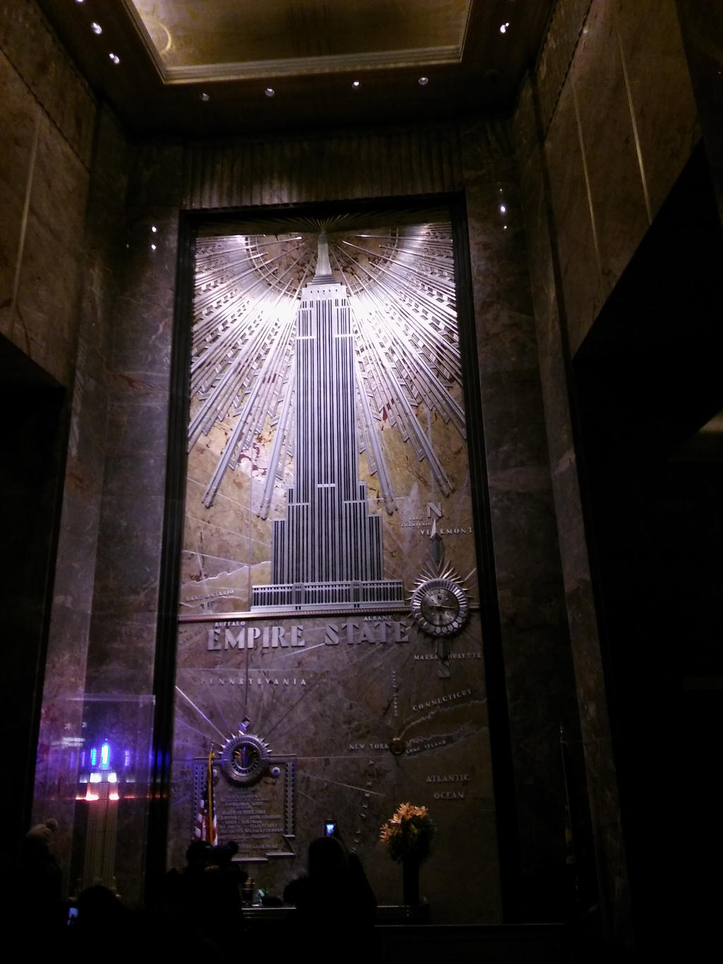 Empire State Building Lobby Mural 1 By Shadow Dragon 777 On DeviantArt empire-state-building-lobby-mural-1-by-shadow-dragon-777-on-deviantart