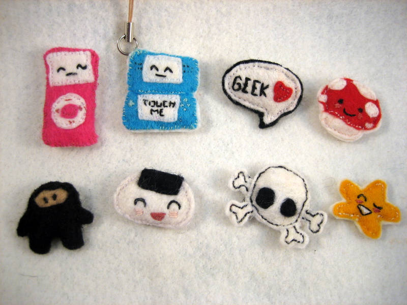 Felt Badges by chisa