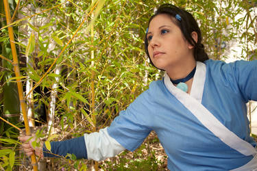 Avatar: Katara in the bamboo