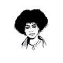Girl with Afro