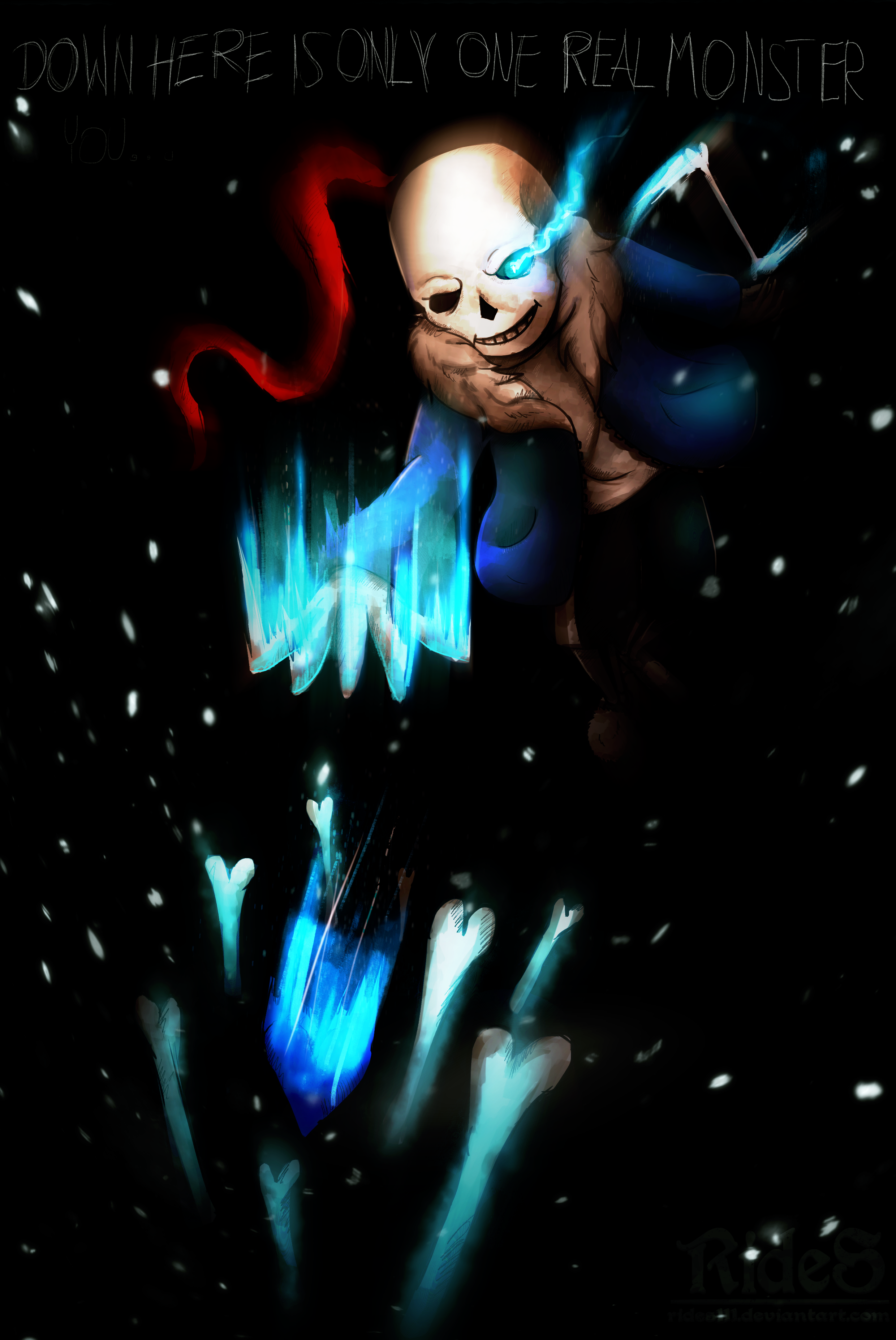 Sans fight by NetrialisPL on DeviantArt