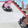 Littlefoot and Ruby on Go-karts