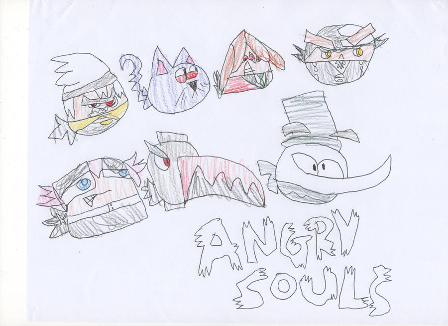 Angry souls by KaptainKlump on DeviantArt