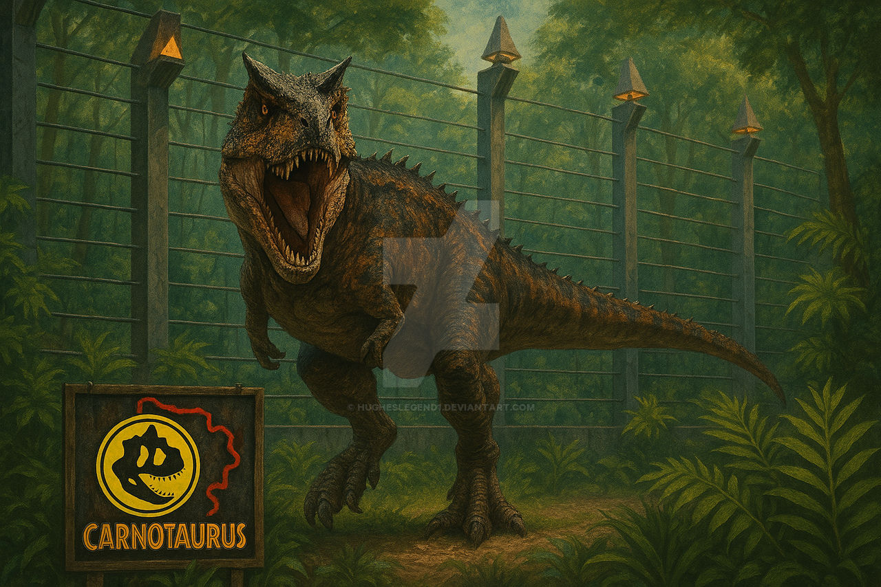 Carnotaurus JP Art By Hugheslegend1 On DeviantArt carnotaurus-jp-art-by-hugheslegend1-on-deviantart