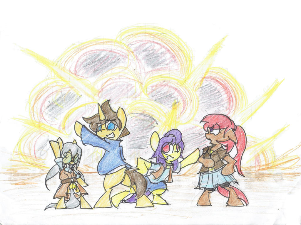 Pony Explodes Explosion by SpheeDC on DeviantArt