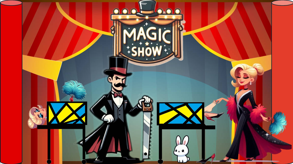 Cartoon magic show promo by Dolls-of-Magic on DeviantArt