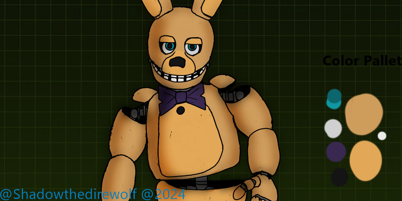 springbonnie ref1 by Shadowthedirewolf on DeviantArt