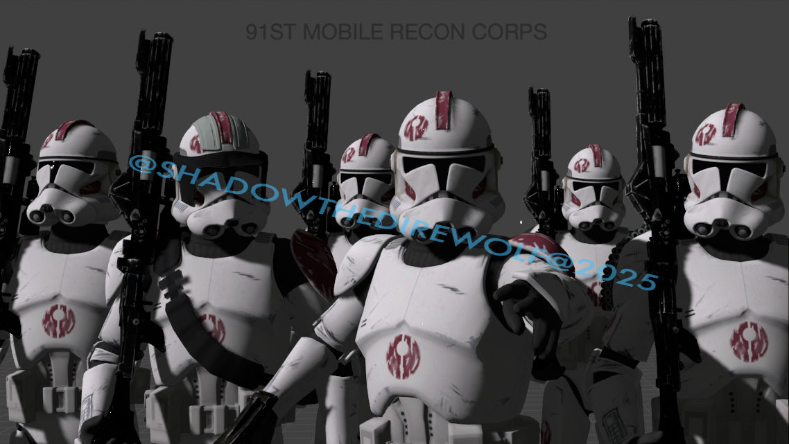 91st 91st Mobile Recon Corp Clone Troopers by Shadowthedirewolf on DeviantArt